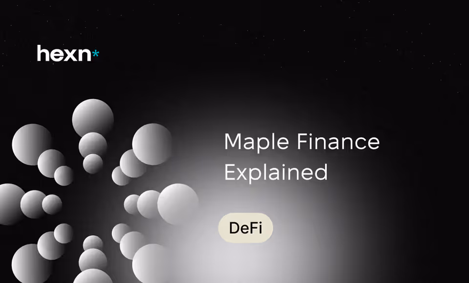 Maple Finance expliqué