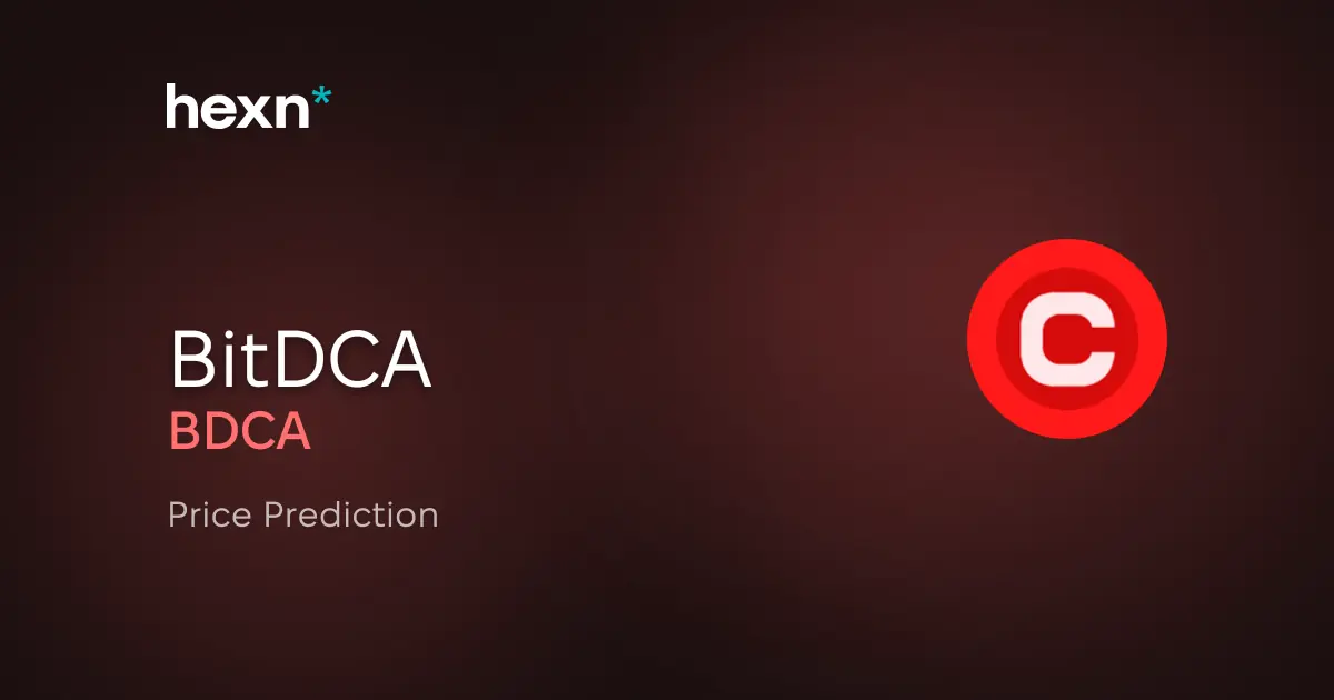 BitDCA price prediction