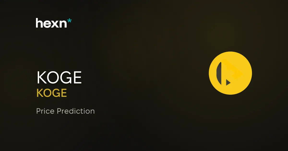 KOGE price prediction