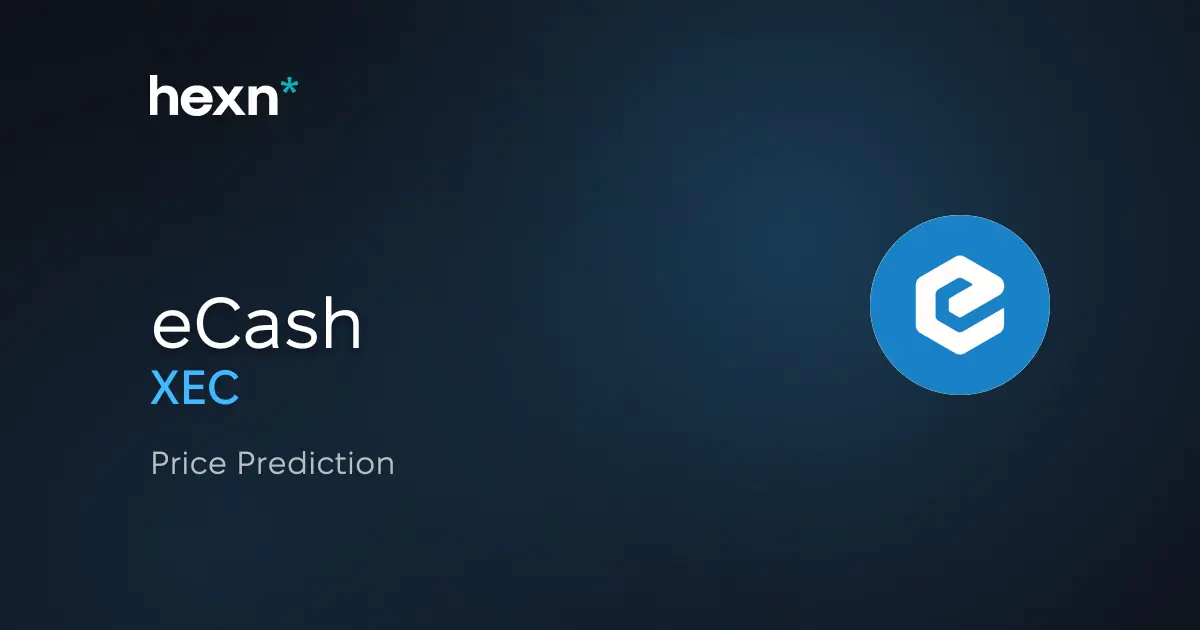 eCash price prediction