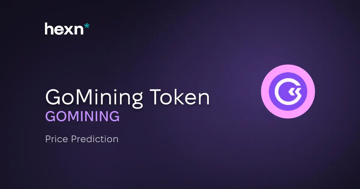 GoMining Token price prediction