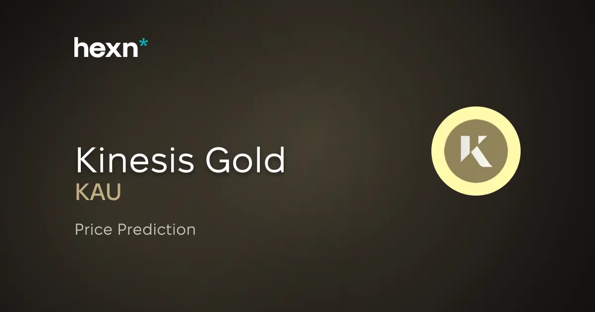 Kinesis Gold price prediction