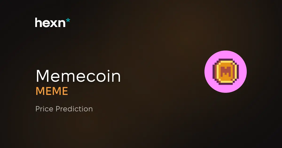 Memecoin price prediction
