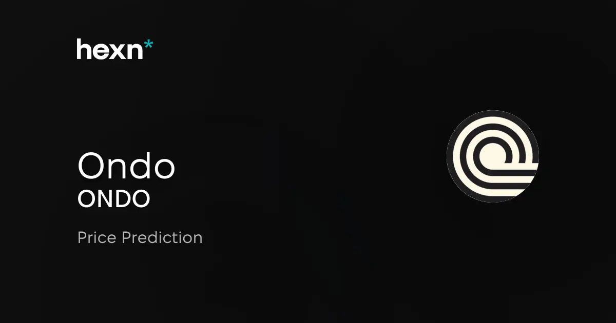 Ondo price prediction