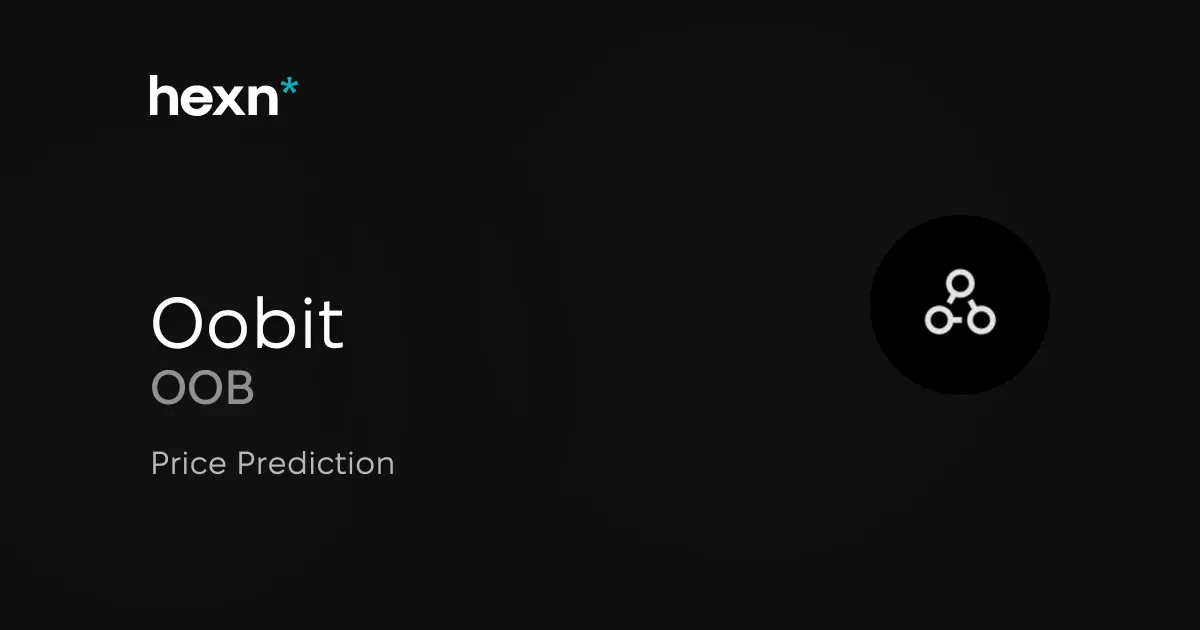 Oobit price prediction