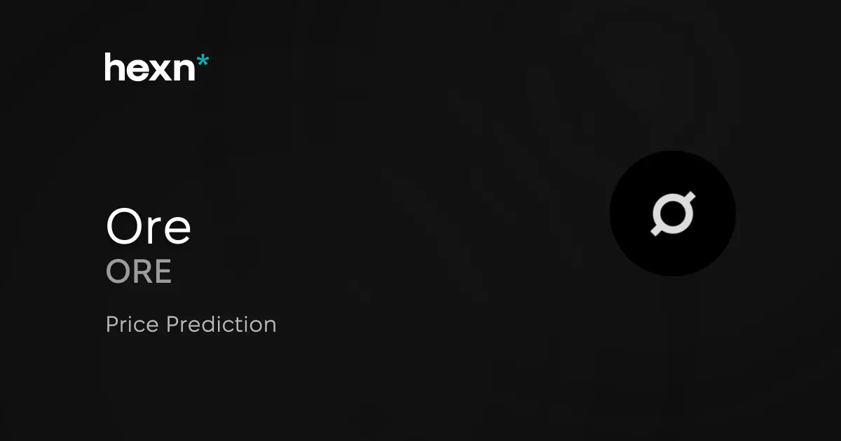 Ore price prediction