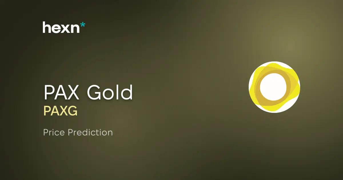 PAX Gold price prediction
