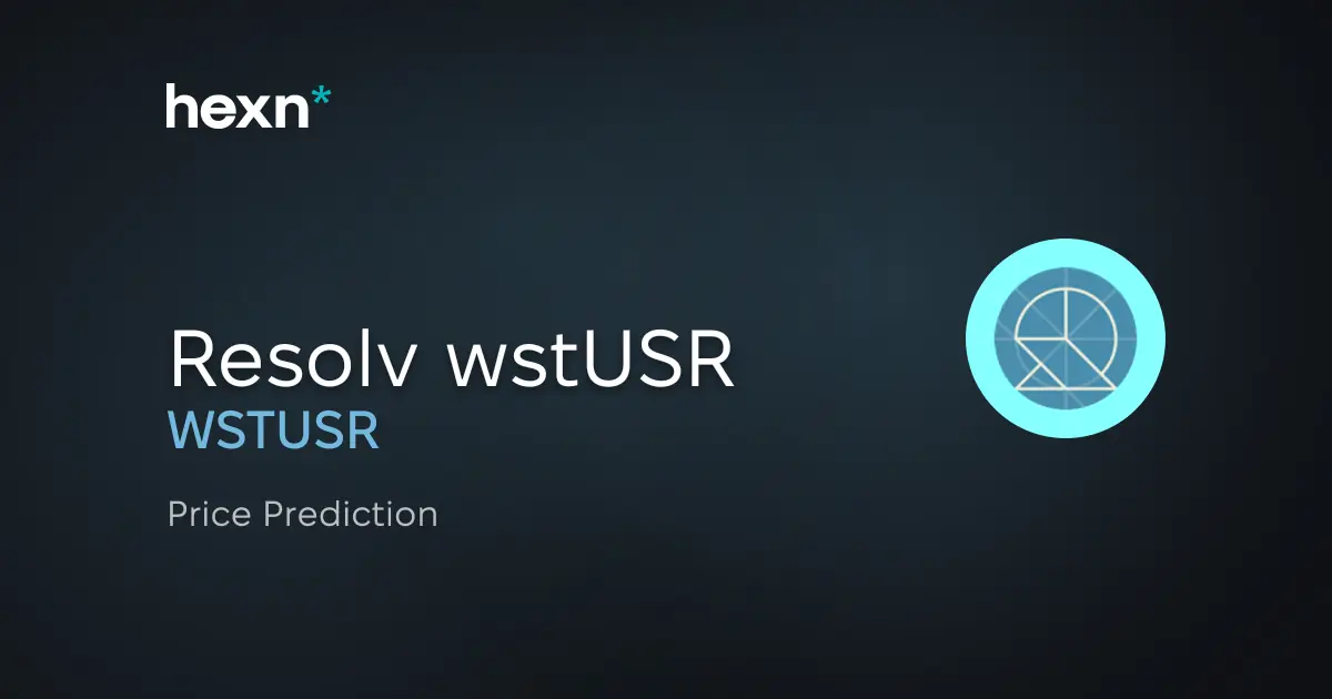 Resolv wstUSR price prediction