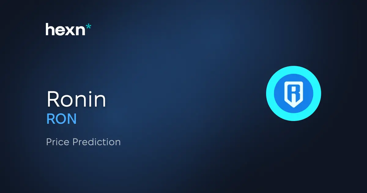 Ronin price prediction
