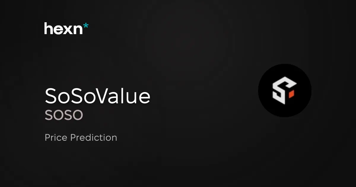 SoSoValue price prediction