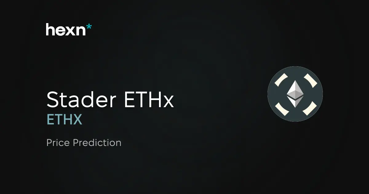 Stader ETHx price prediction