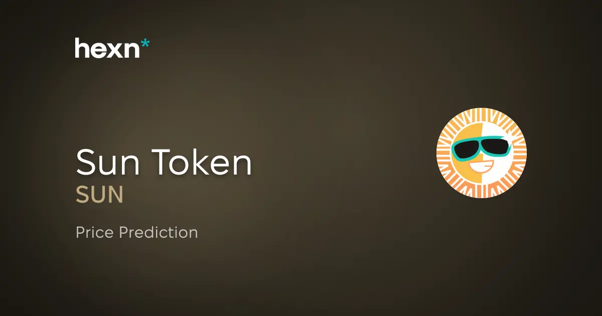Sun Token price prediction