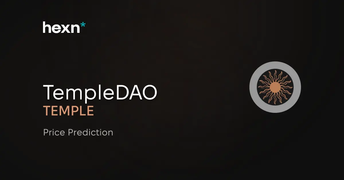 TempleDAO price prediction