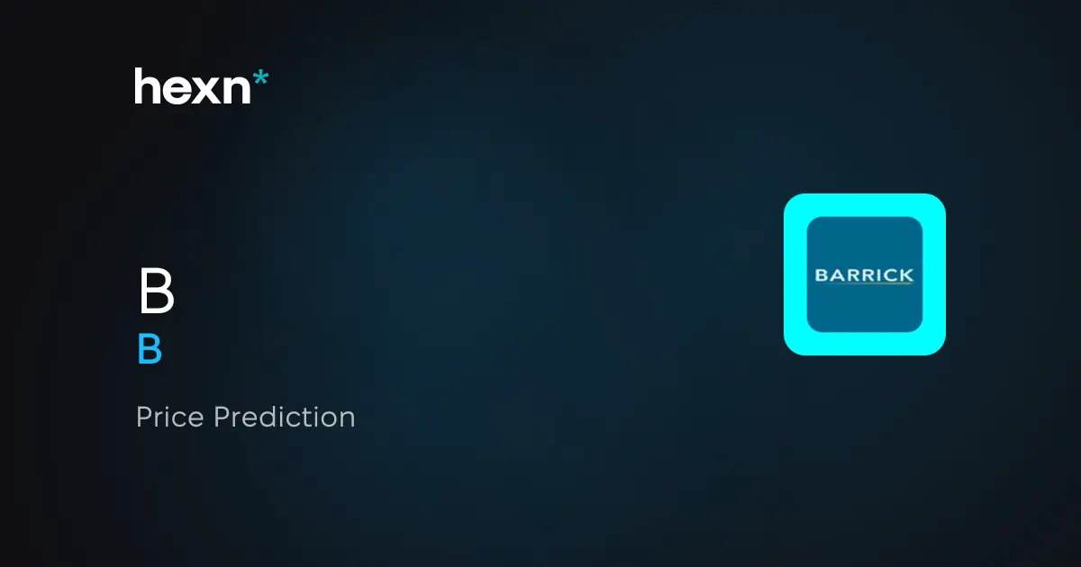 Barrick Mining Corporation price prediction