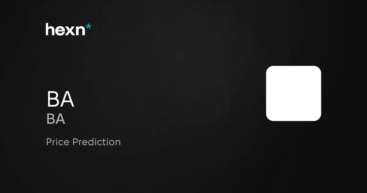 The Boeing Company price prediction