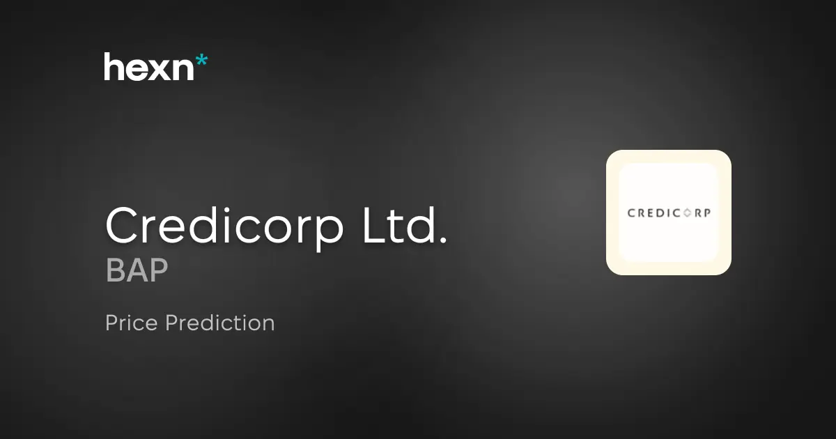 Credicorp Ltd. price prediction