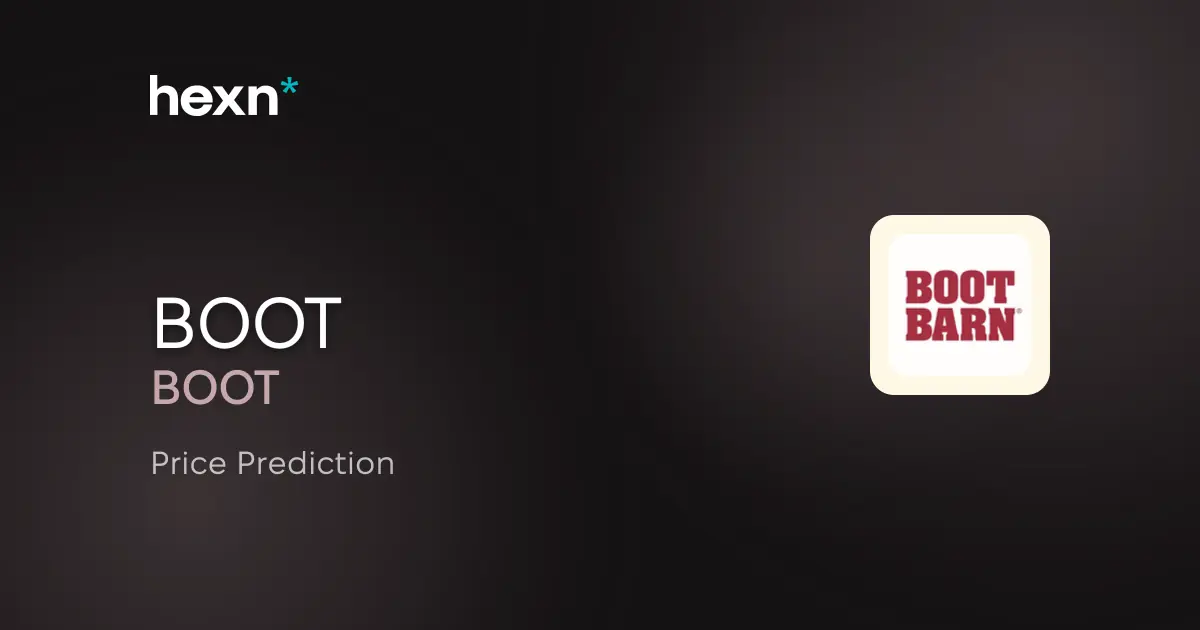 Boot Barn Holdings, Inc. price prediction