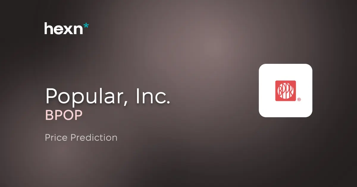 Popular, Inc. price prediction