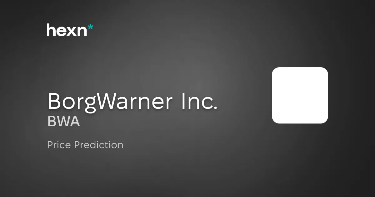 BorgWarner Inc. price prediction