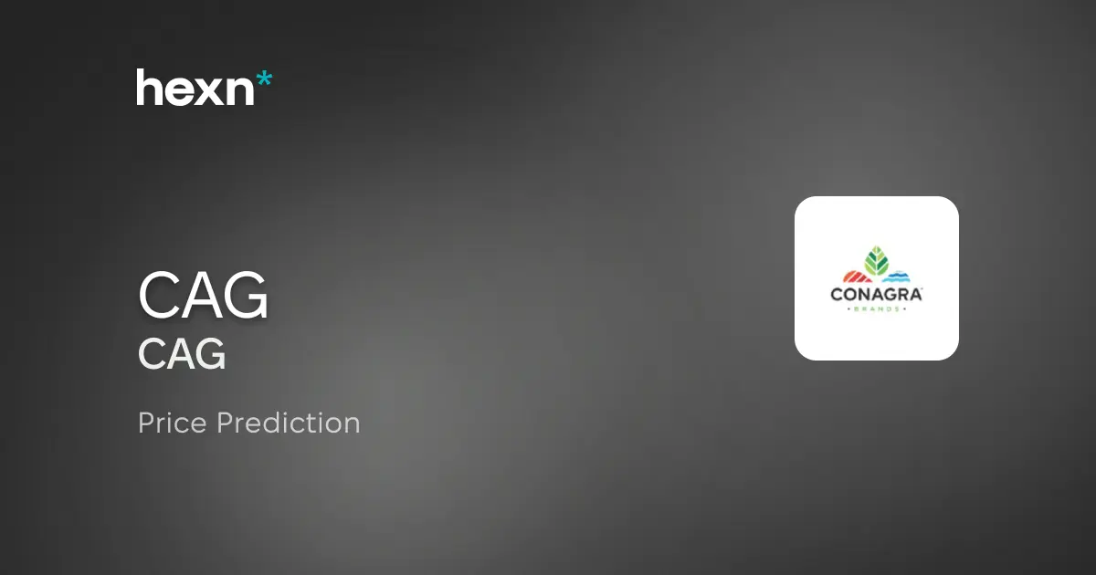 Conagra Brands, Inc. price prediction