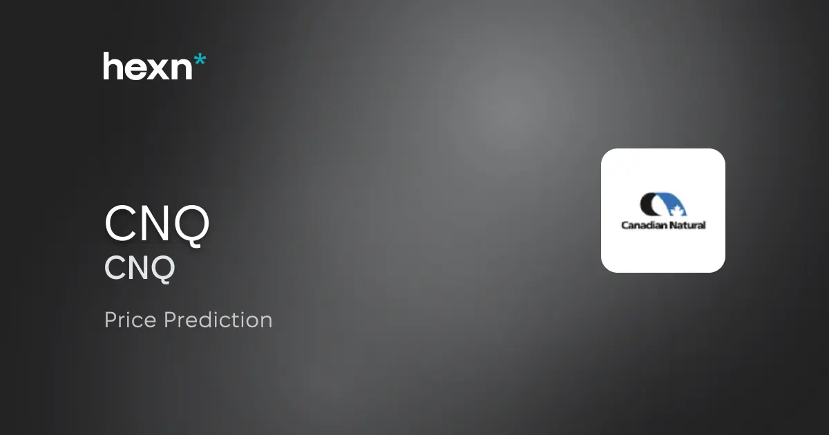 Canadian Natural Resources Limited price prediction