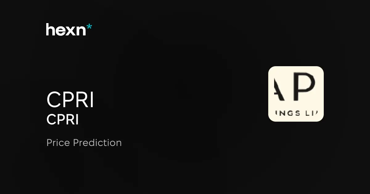 Capri Holdings Limited price prediction