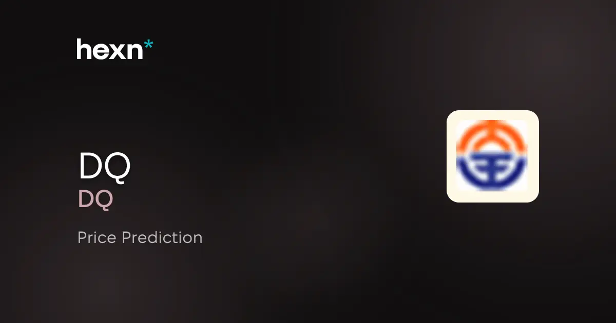 Daqo New Energy Corp. price prediction