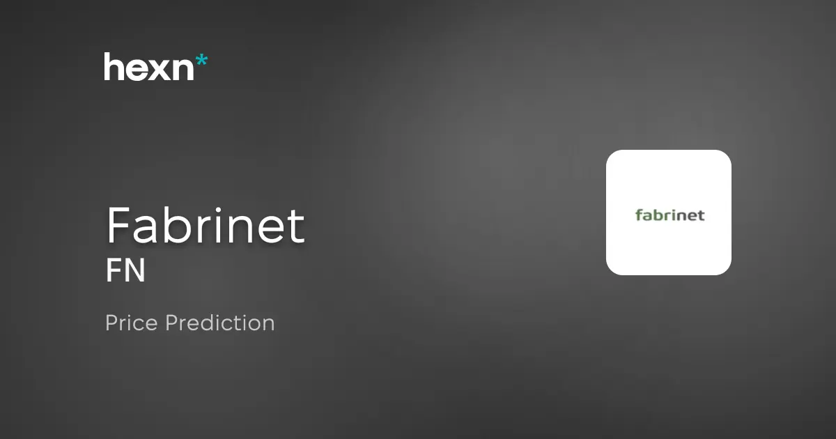 Fabrinet price prediction