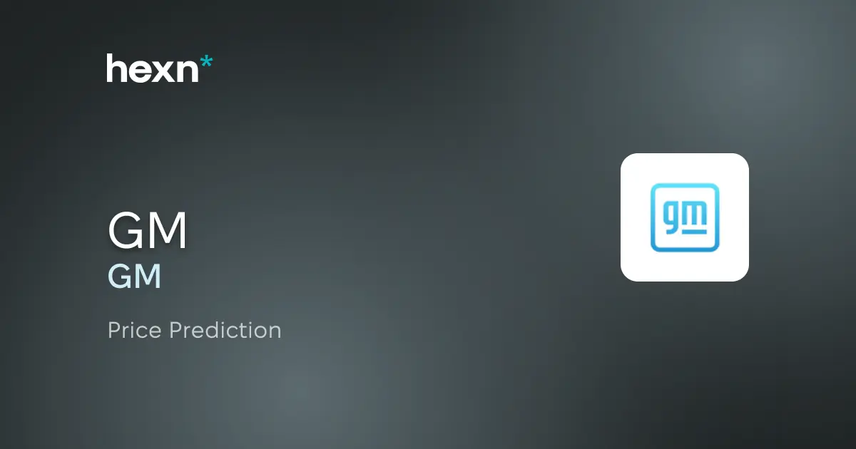 General Motors Company price prediction