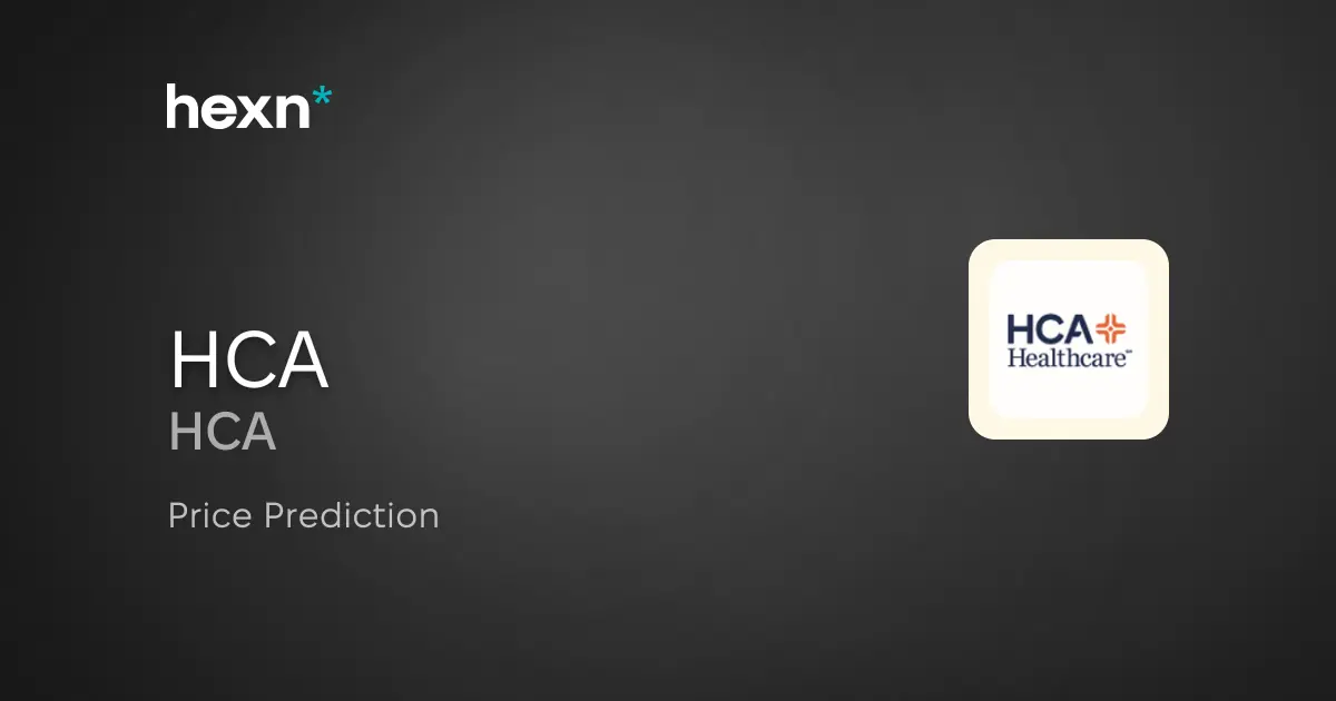 HCA Healthcare, Inc. price prediction