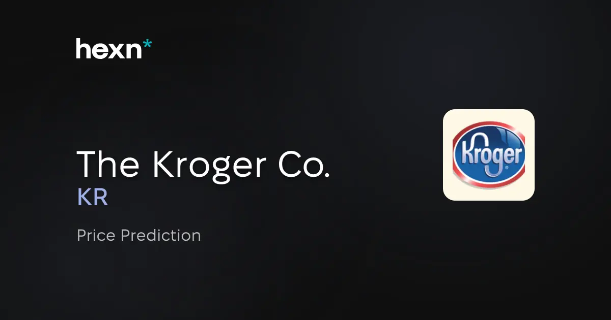 The Kroger Co. price prediction