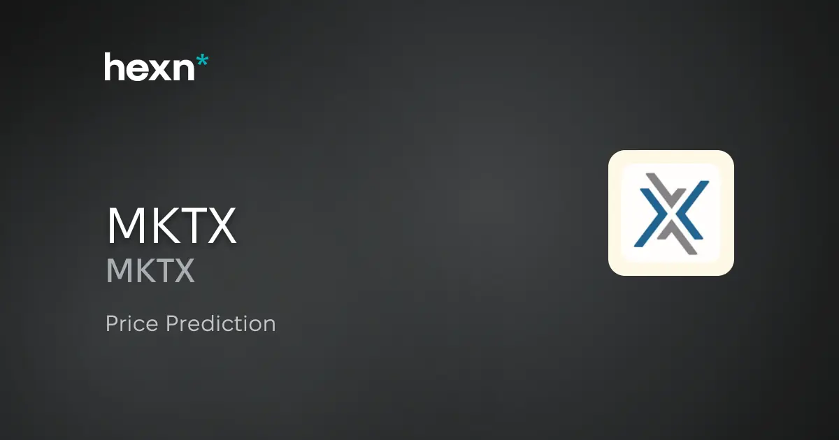 MarketAxess Holdings Inc. price prediction