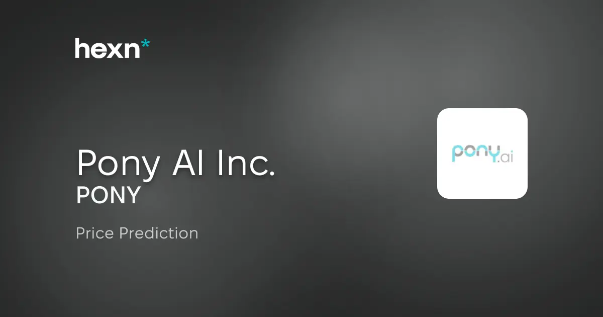 Pony AI Inc. price prediction