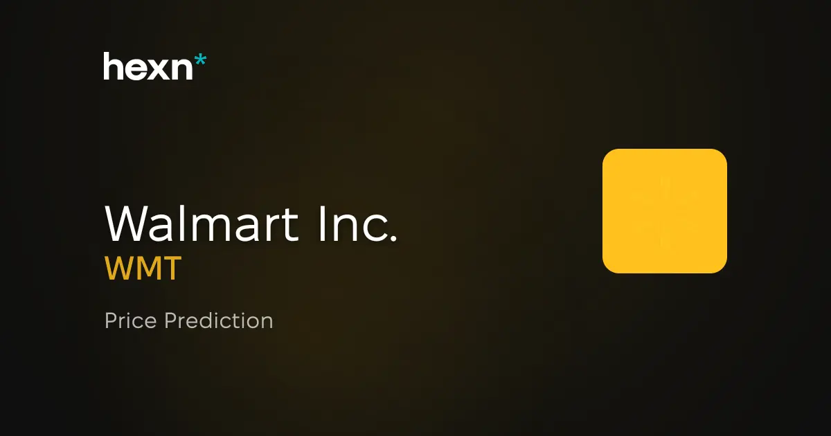 Walmart Inc. price prediction