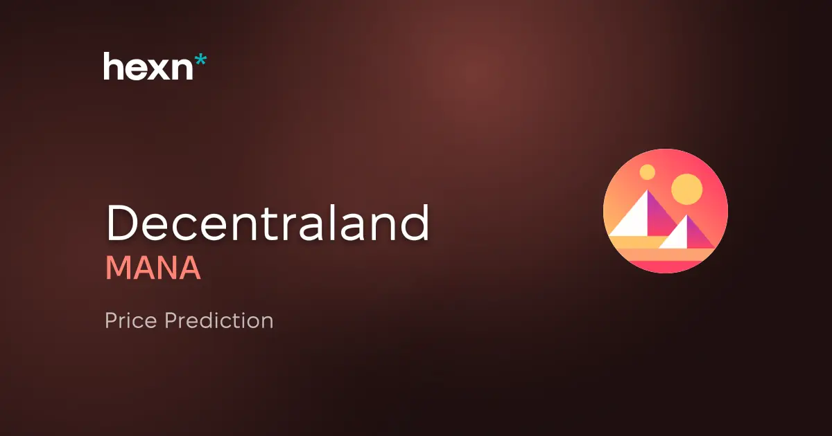 Decentraland price prediction