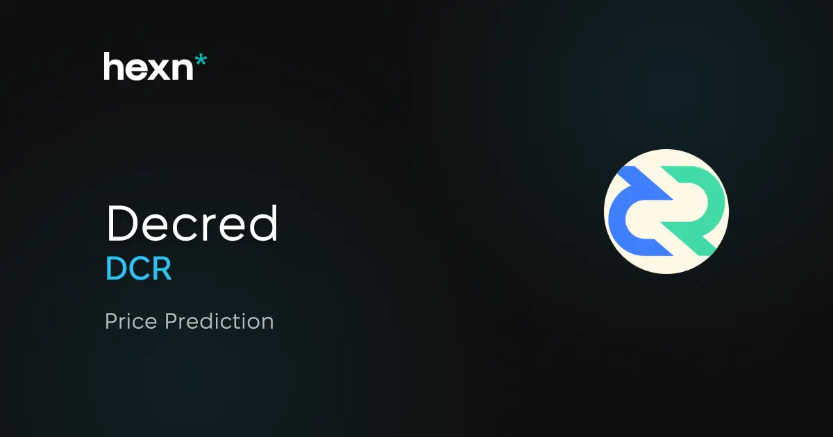 Decred price prediction