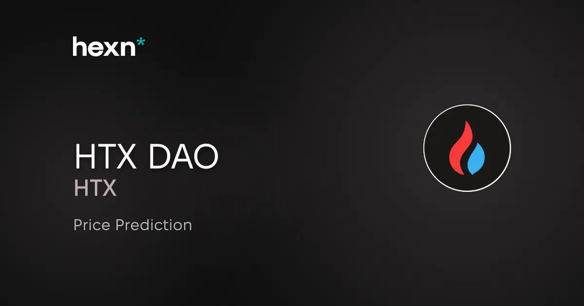 HTX DAO price prediction