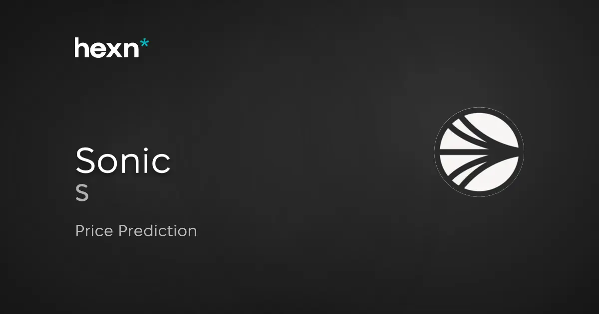 Sonic price prediction