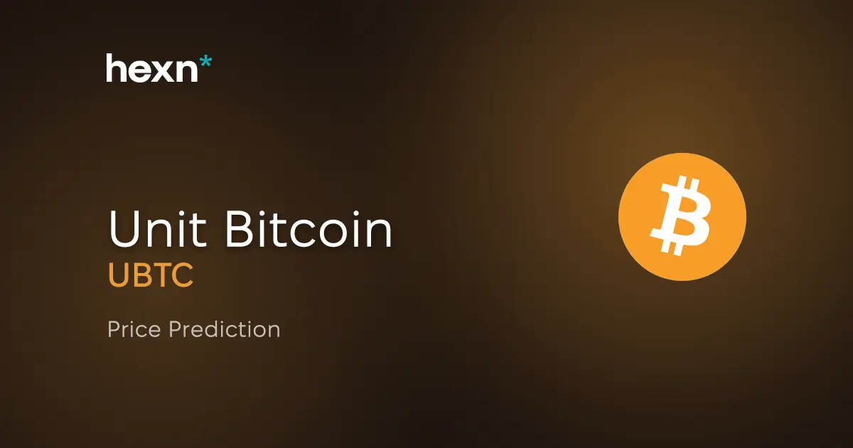 Unit Bitcoin price prediction